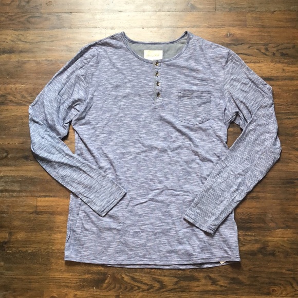 Sovereign Code Men’s Henley Long Sleeve - Picture 1 of 9